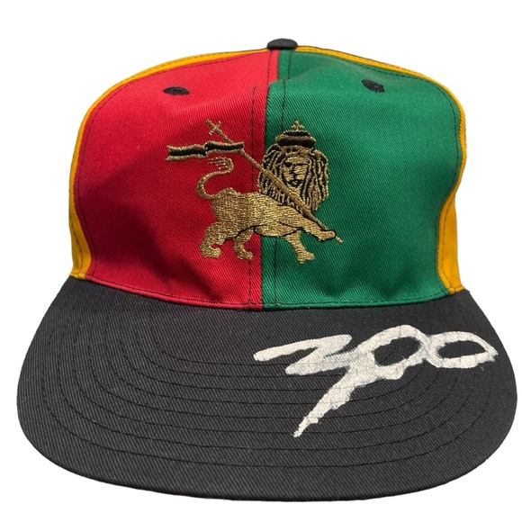 Vintage Lion Of Judah Mesh Trucker Snapback Hat Cap Unisex READ - Picture 1 of 11